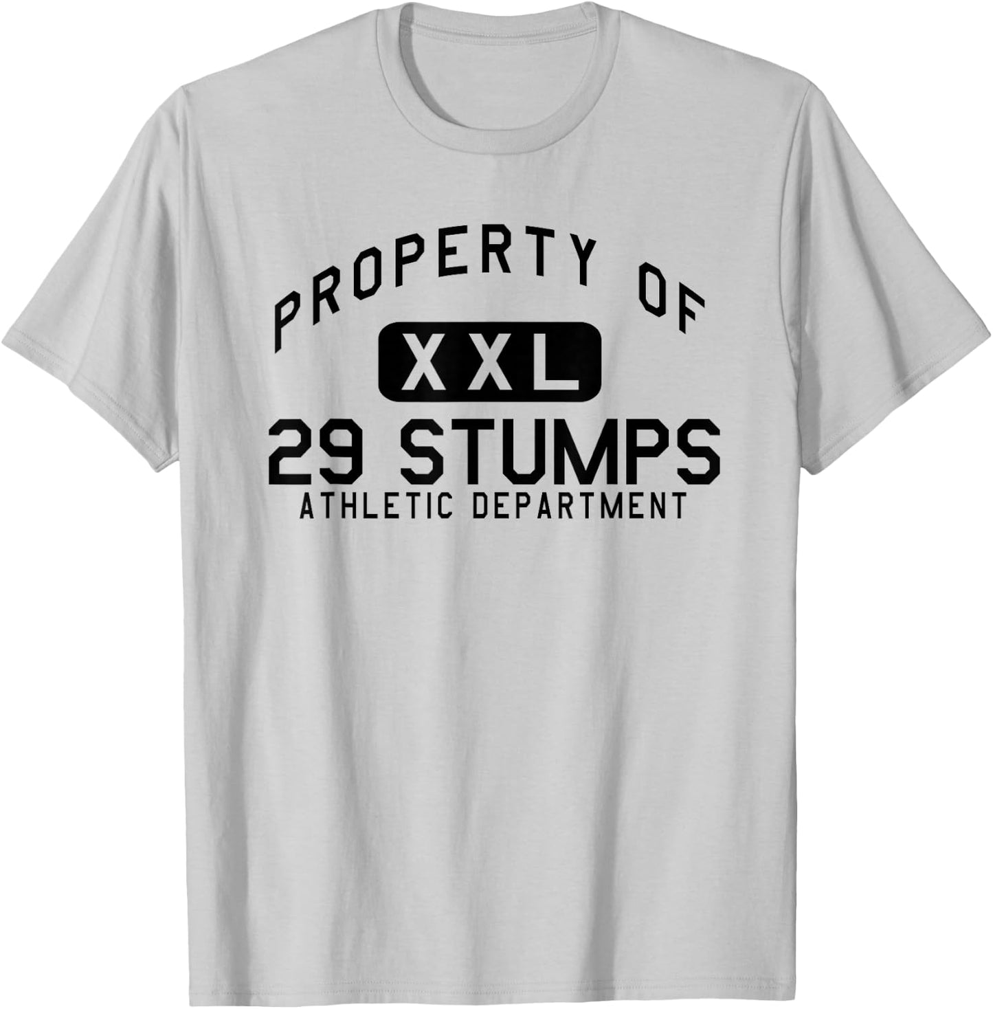 Property of 29 Stumps Athletic Department Twentynine Palms T-Shirt - T-Shirt | Ash