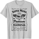 Super Mama Prezent dla Mamy Polska Koszulka T-Shirt - T-Shirt | Ash