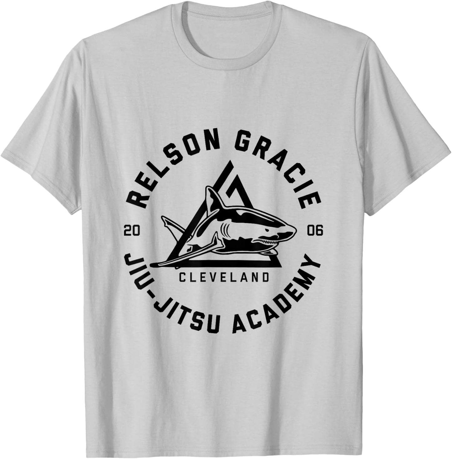 Relson Gracie Cleveland Jiu-Jitsu T-Shirt - T-Shirt | Ash