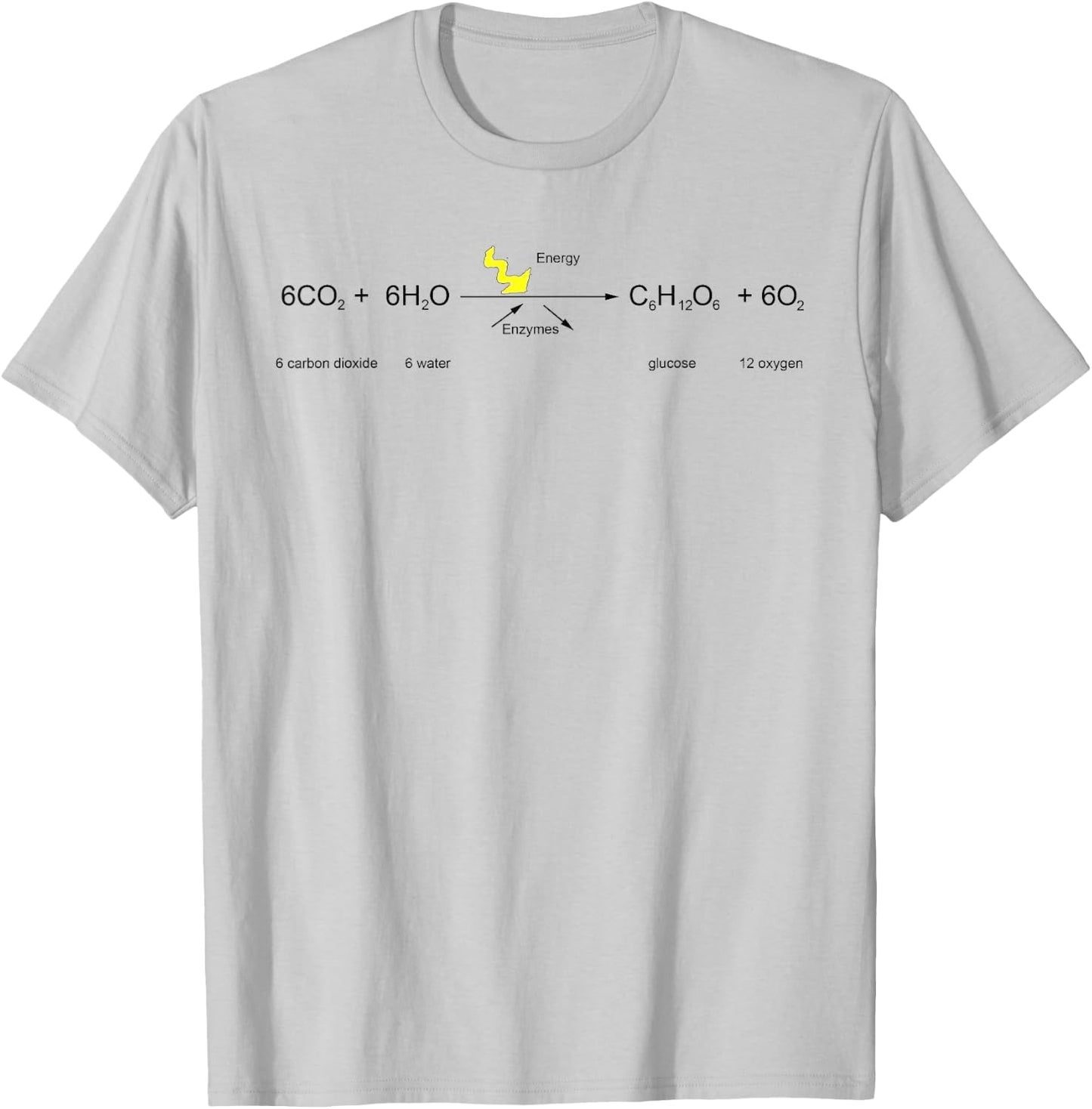 Photosynthesis Cycle Funny Biology Class Kids Student Shirt T-Shirt - T-Shirt | Ash