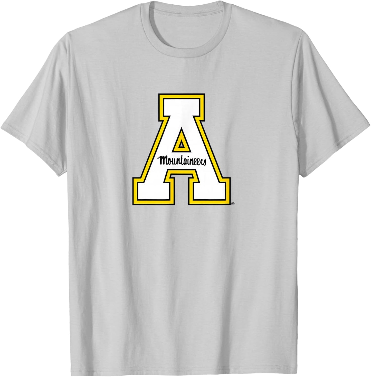 App State University Mountaineers Apparel T-Shirt - T-Shirt | Ash