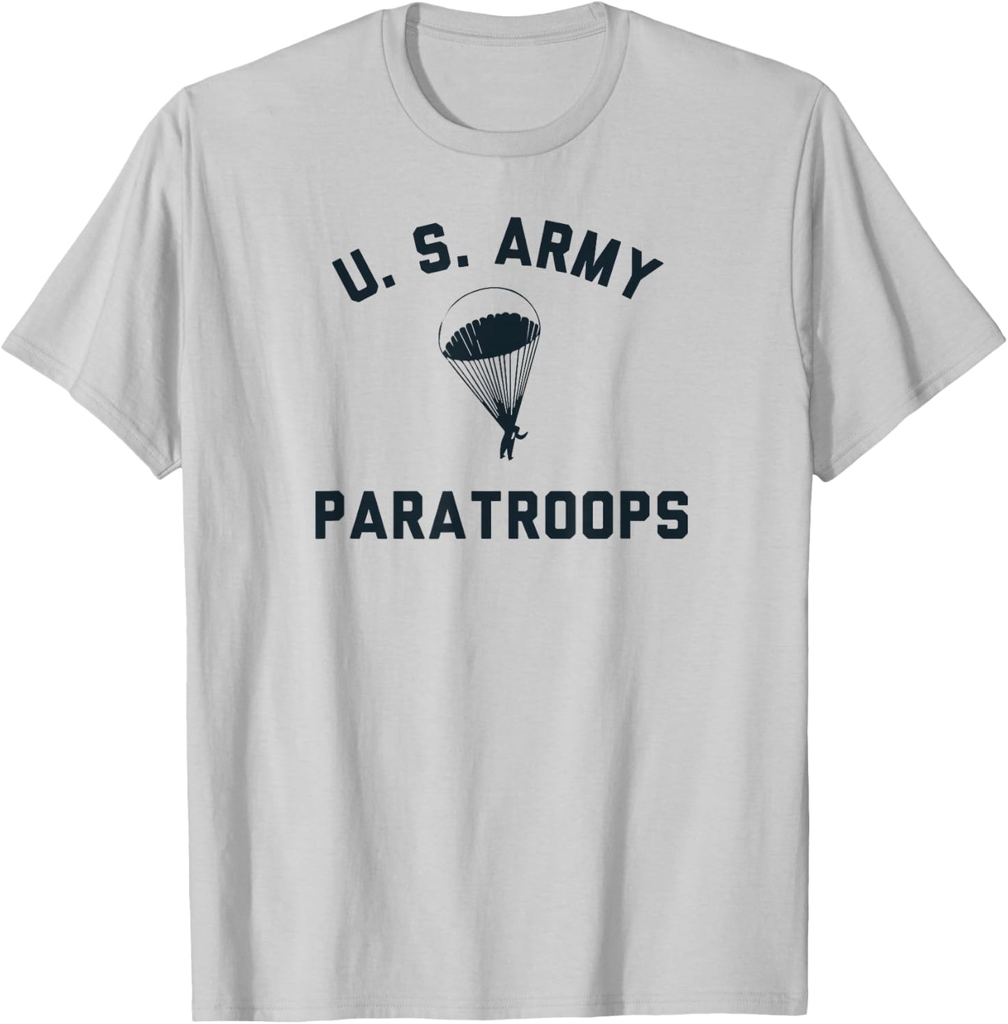 US Army Paratroops Paratrooper WW2 Vintage PT T-Shirt - T-Shirt | Ash