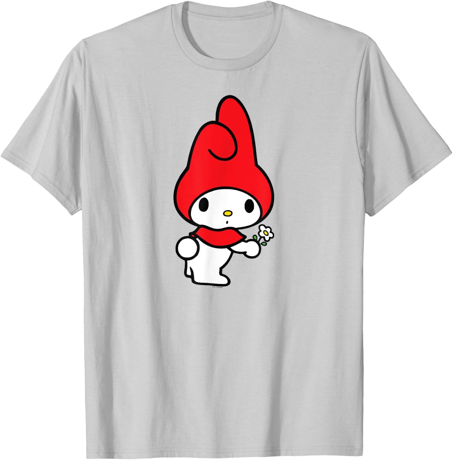 My Melody Flower T-Shirt - T-Shirt | Ash
