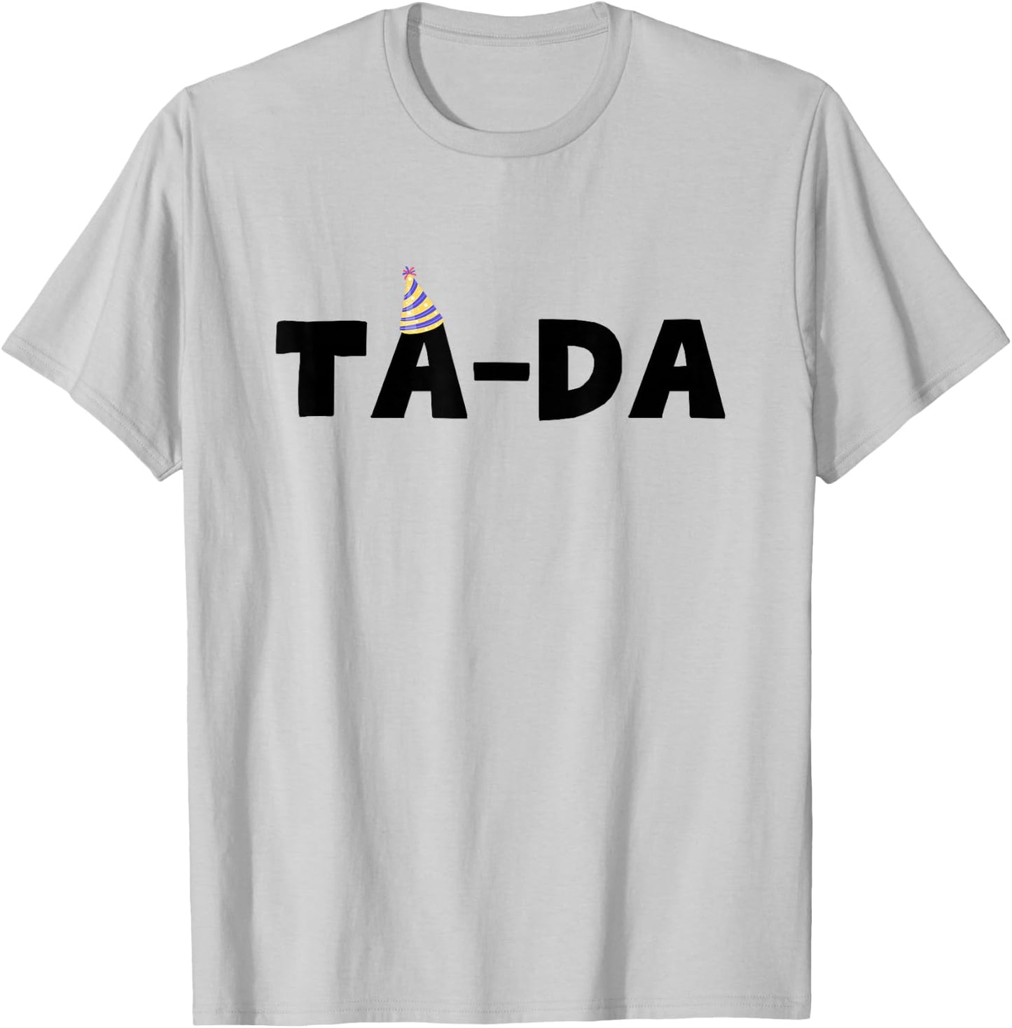 TA-DA Carnival Mood Costume , White T-Shirt - T-Shirt | Ash