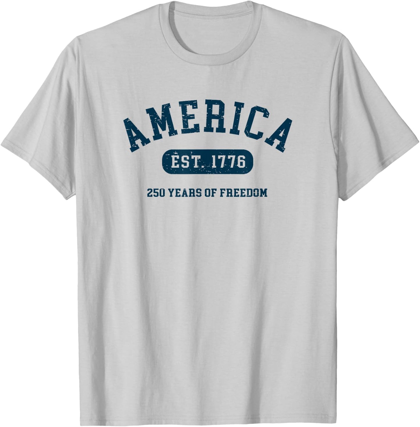 America 1776 USA United States America US 4th of July 2026 T-Shirt - T-Shirt | Ash
