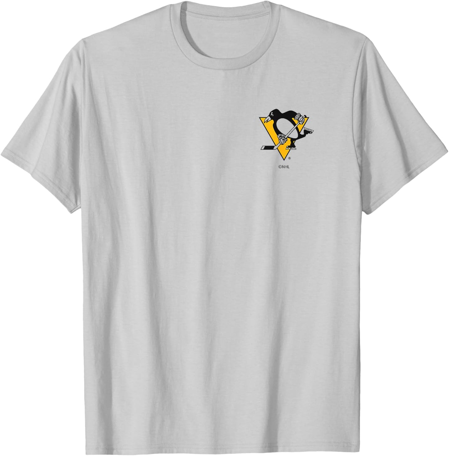 Pittsburgh Penguins Support White Officially Licensed T-Shirt - T-Shirt | Ash