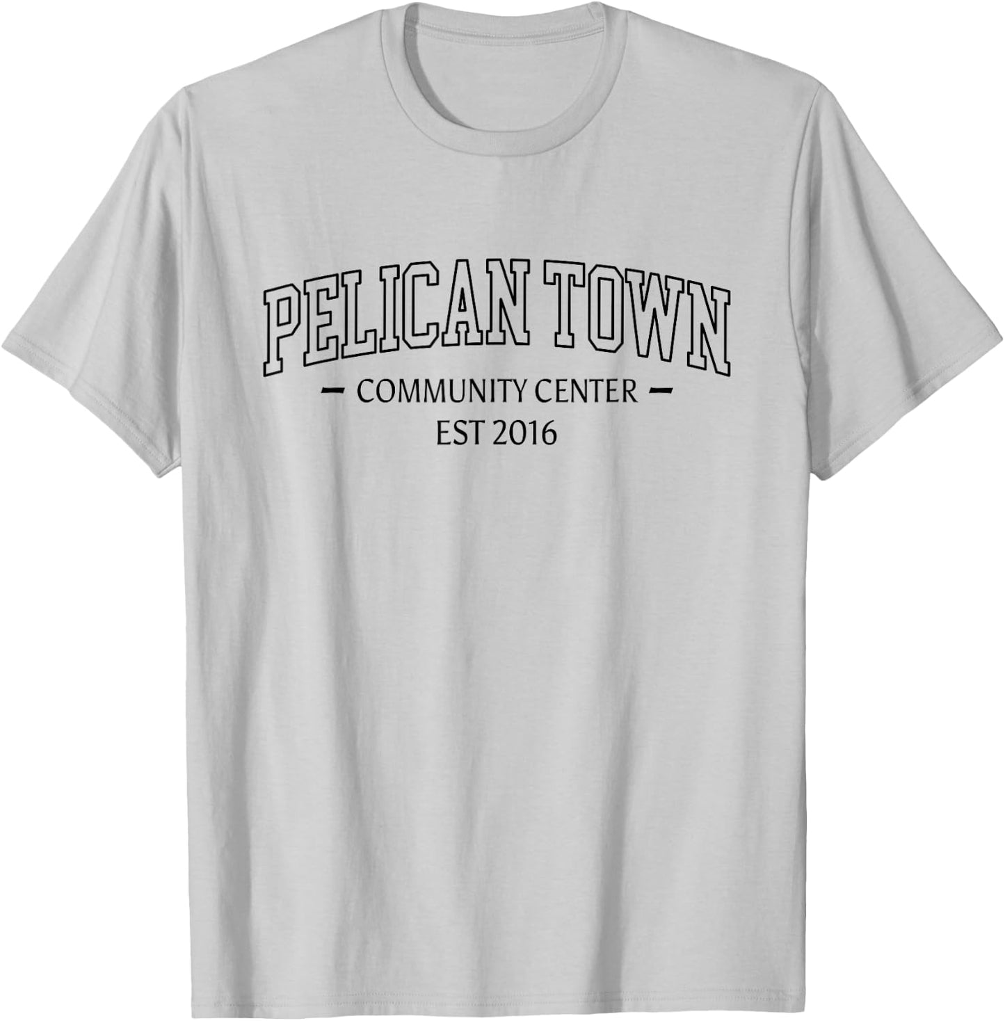 Pelican Town Community Center Est 2016 T-Shirt - T-Shirt | Ash