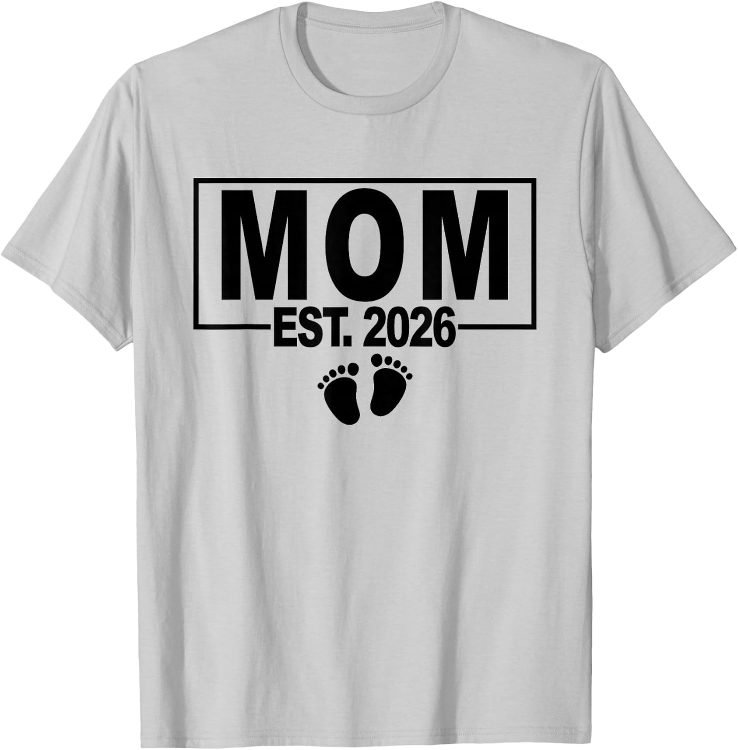 Gender Reveal 2026 MOM to Be - Girl - First Time MOM T-Shirt - T-Shirt | Ash