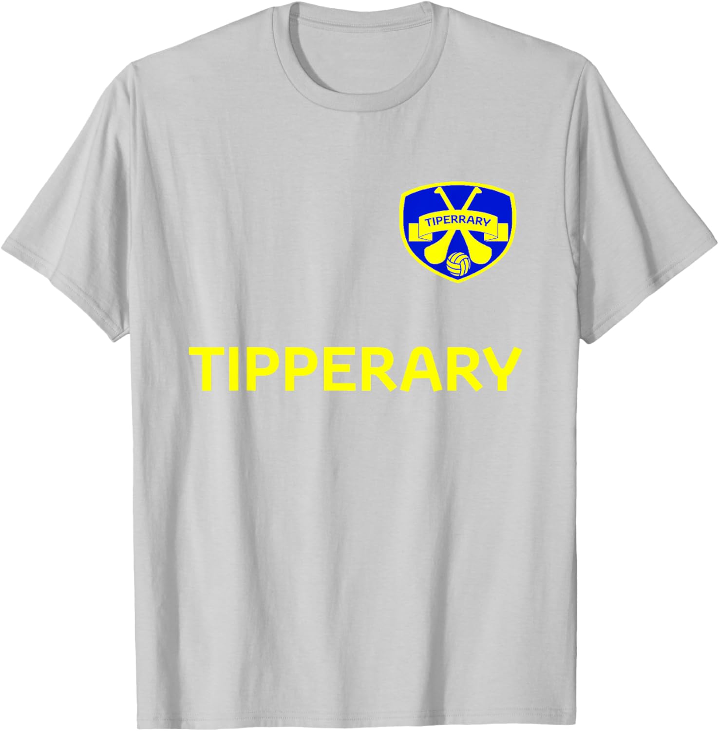 Ireland - County Tipperary Football and Hurling T-Shirt - T-Shirt | Ash