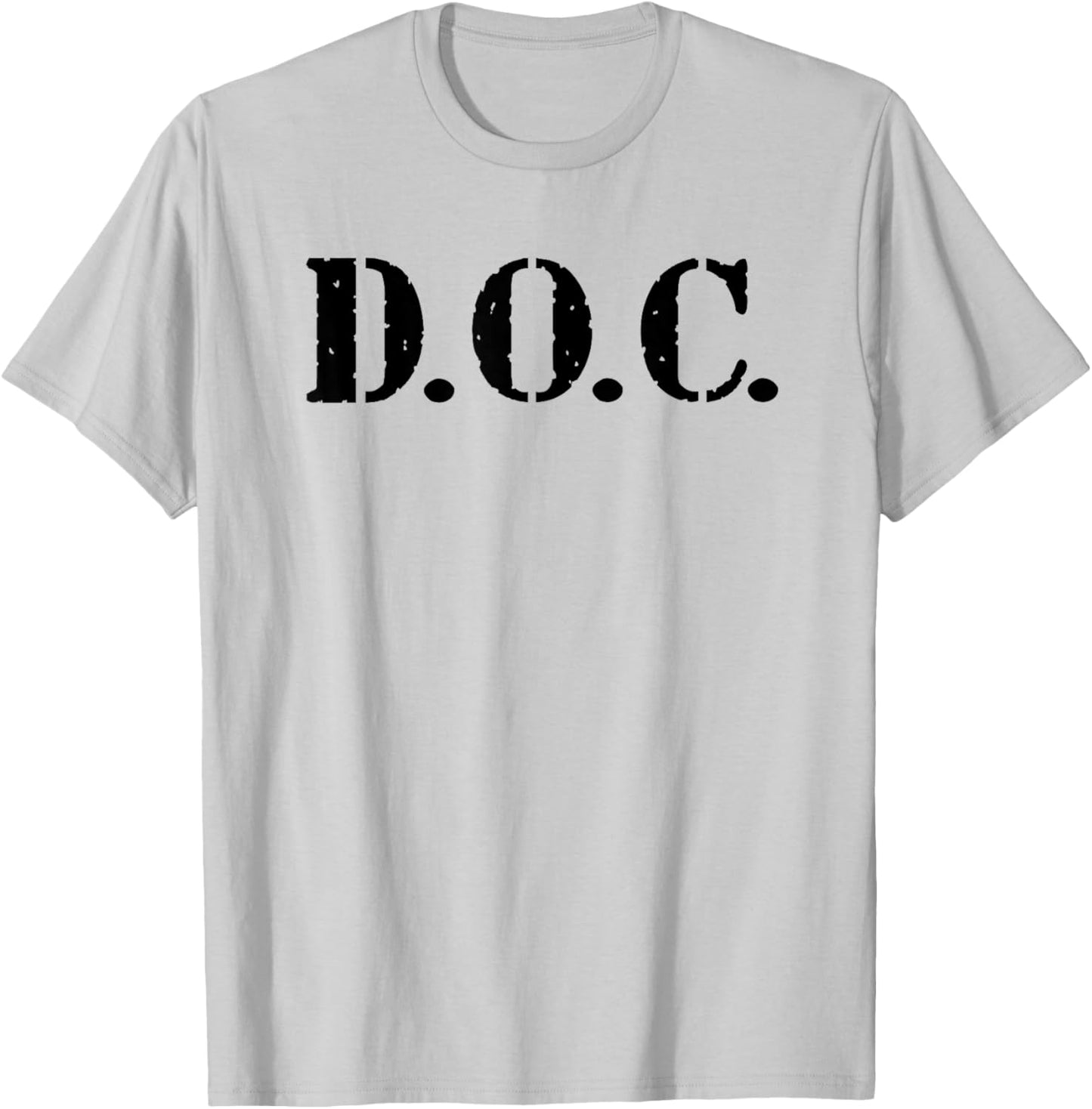 D.O.C. Prisoner Inmate Costume Halloween T-Shirt - T-Shirt | Ash