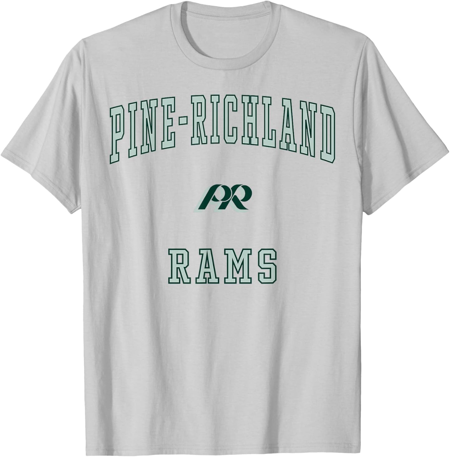 Pine-Richland High School Rams T-Shirt - T-Shirt | Ash