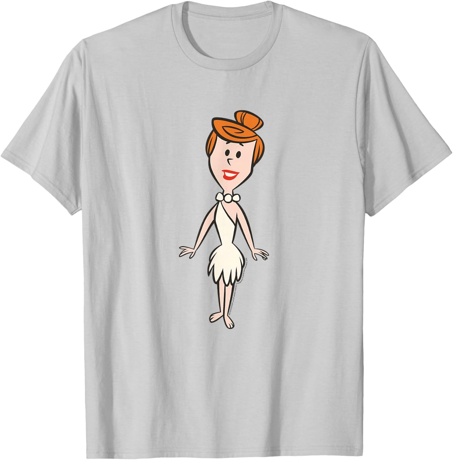 The Flintstones Wilma Flintstone Big Solo Shot T-Shirt - T-Shirt | Ash
