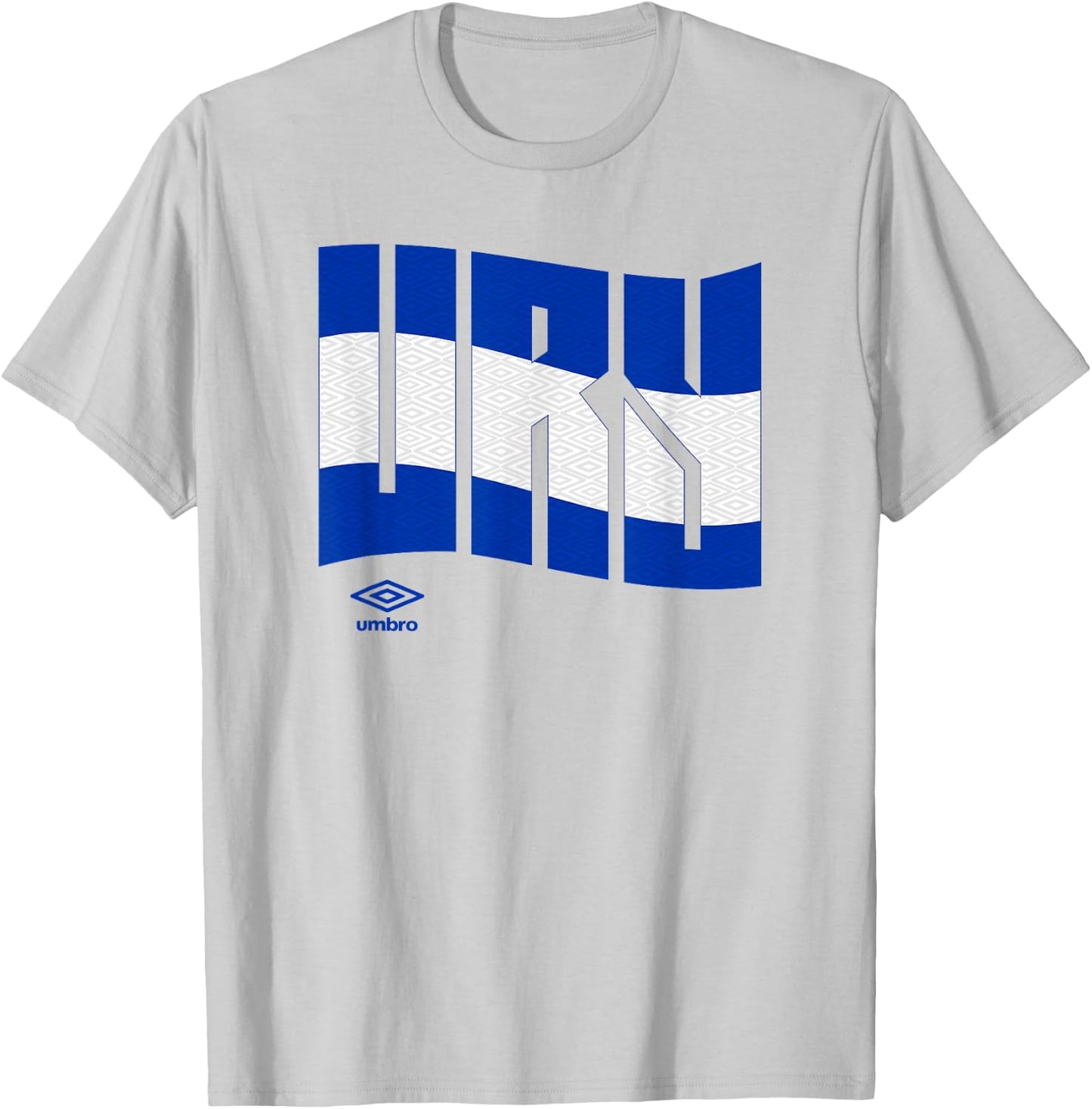Umbro International Soccer Wavy Uruguay Logo T-Shirt - T-Shirt | Ash