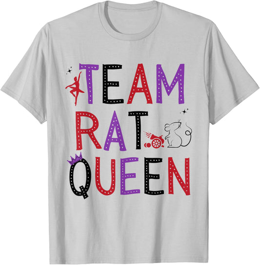 Team Rat Queen Nutcracker Ballet Christmas Xmas T-Shirt - T-Shirt | Ash