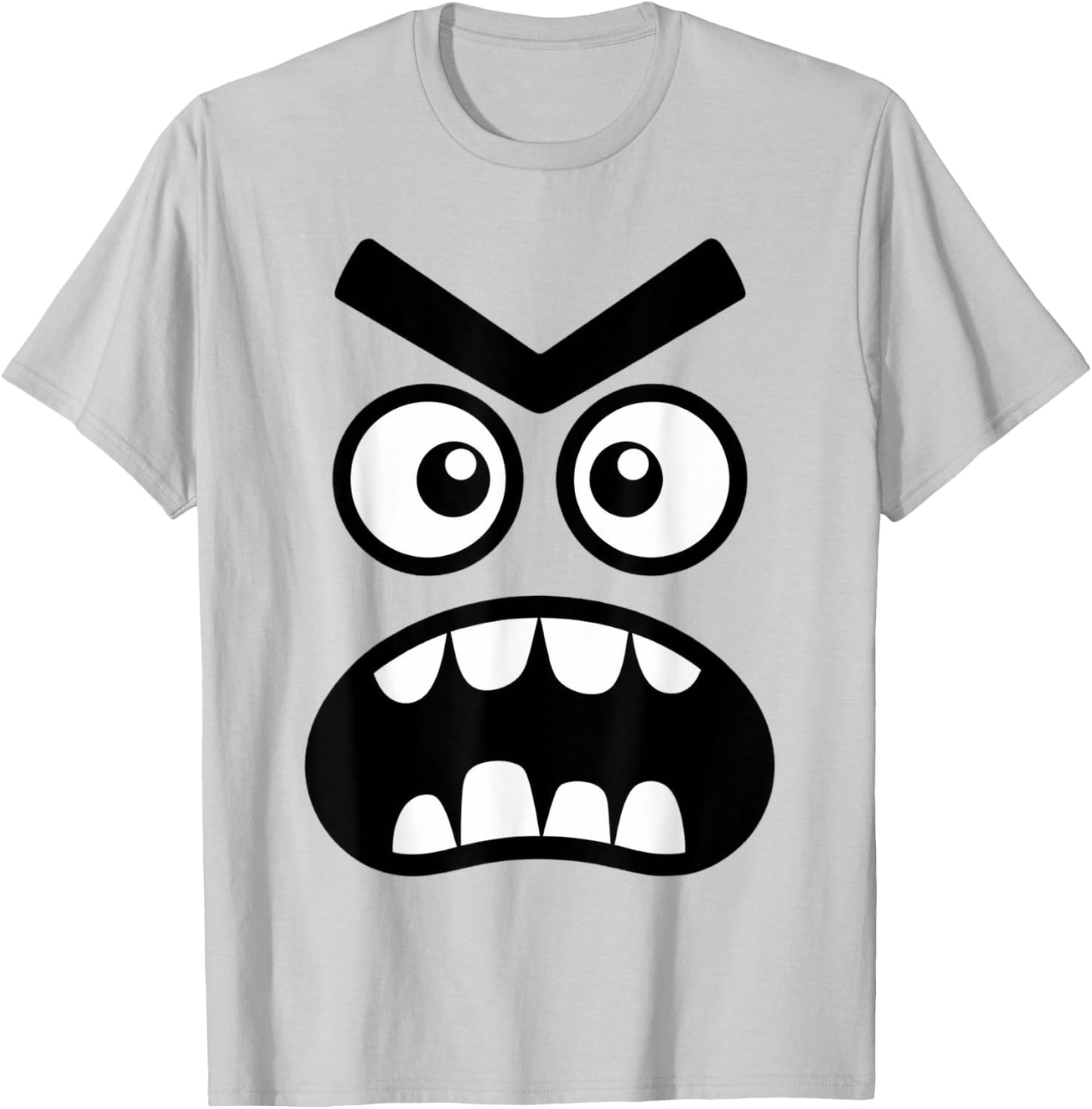 Creepy Carrots Face Halloween Funny Costume Kids Boys Women T-Shirt - T-Shirt | Ash