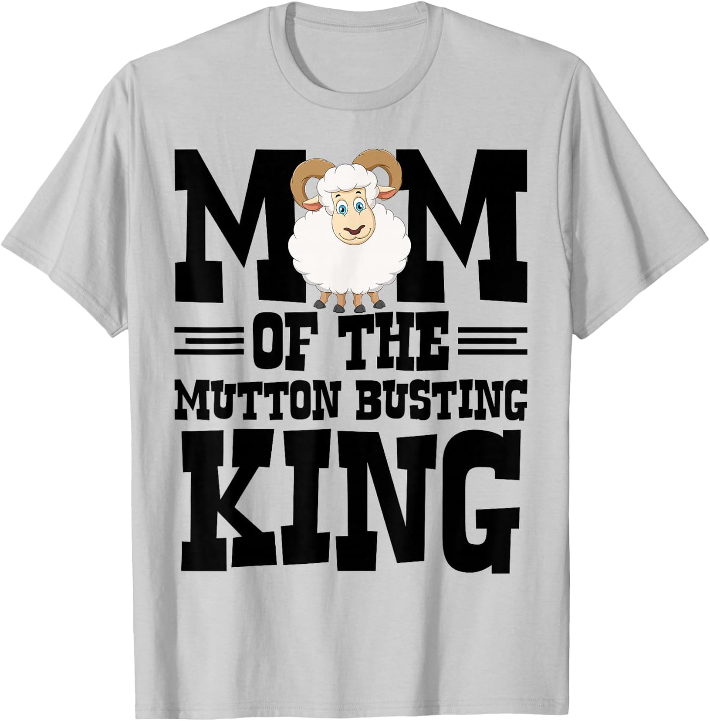 Mutton Busting Gear Rodeo for Boys Mutton Buster T-Shirt - T-Shirt | Ash