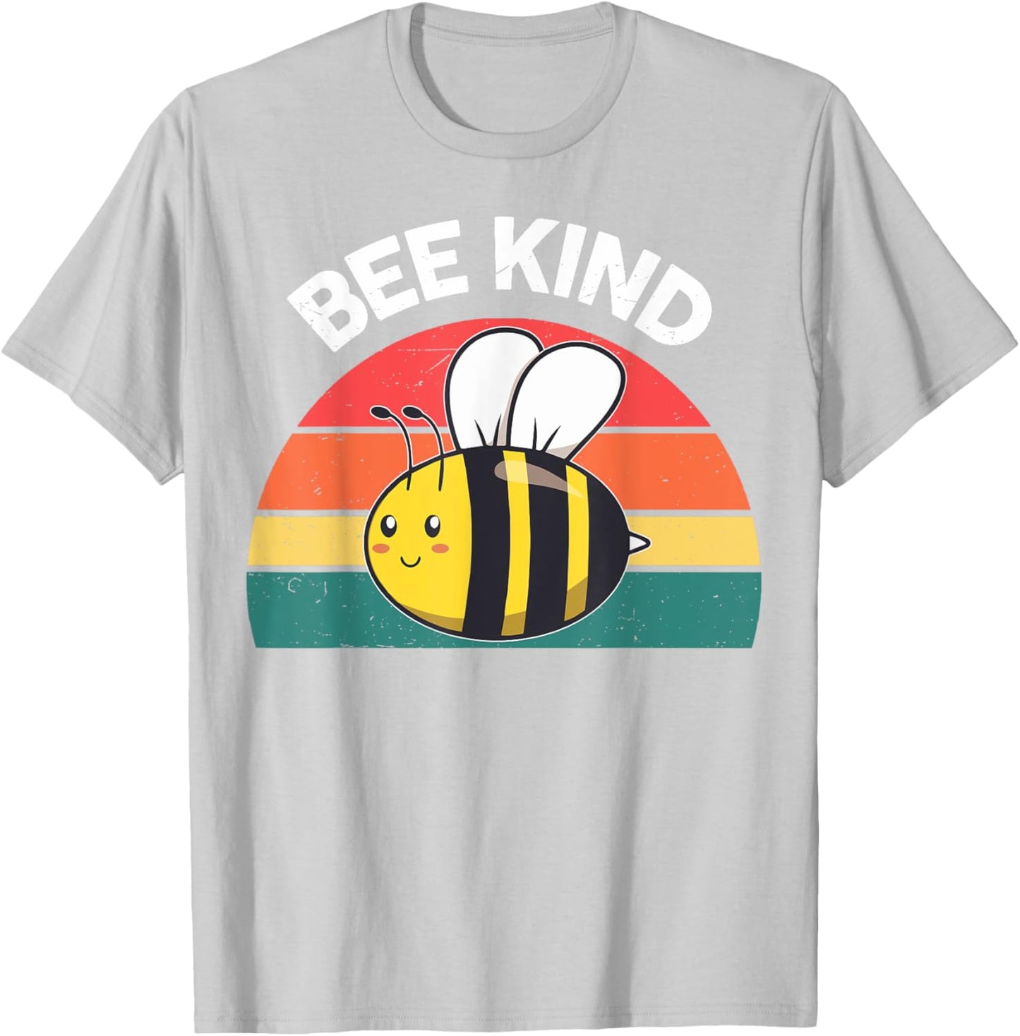 Boys Bee Kind Shirt Kindness Kids Girls Women Toddler Bee T-Shirt - T-Shirt | Ash