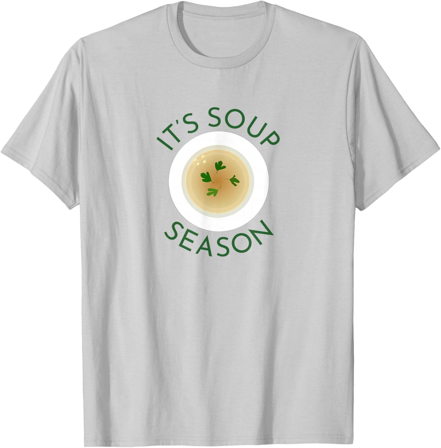 Soup Season Cute Soup Bowl Food Cooking Chef Fall Autumn T-Shirt - T-Shirt | Ash