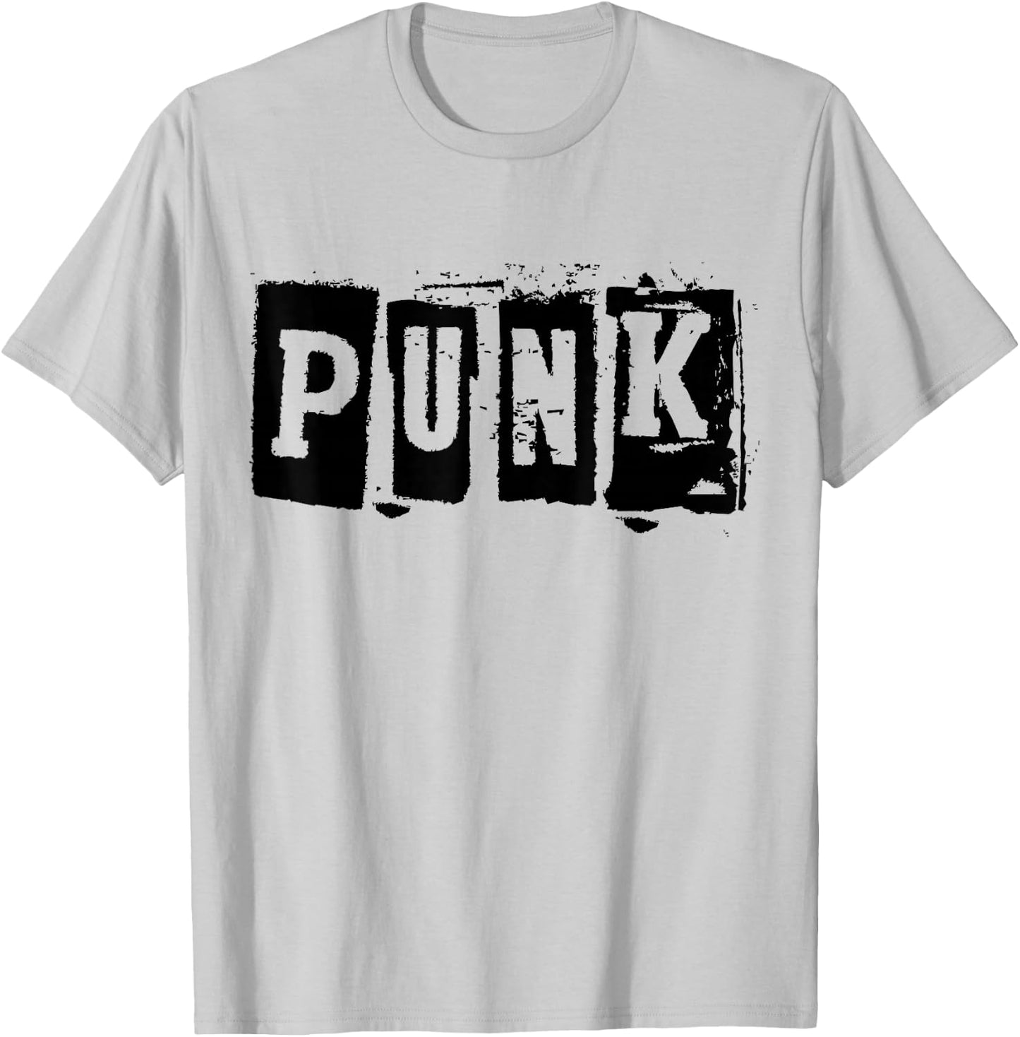 Punk Clothing | Alternative Punk Music Shirt | Punk Rock , White T-Shirt - T-Shirt | Ash