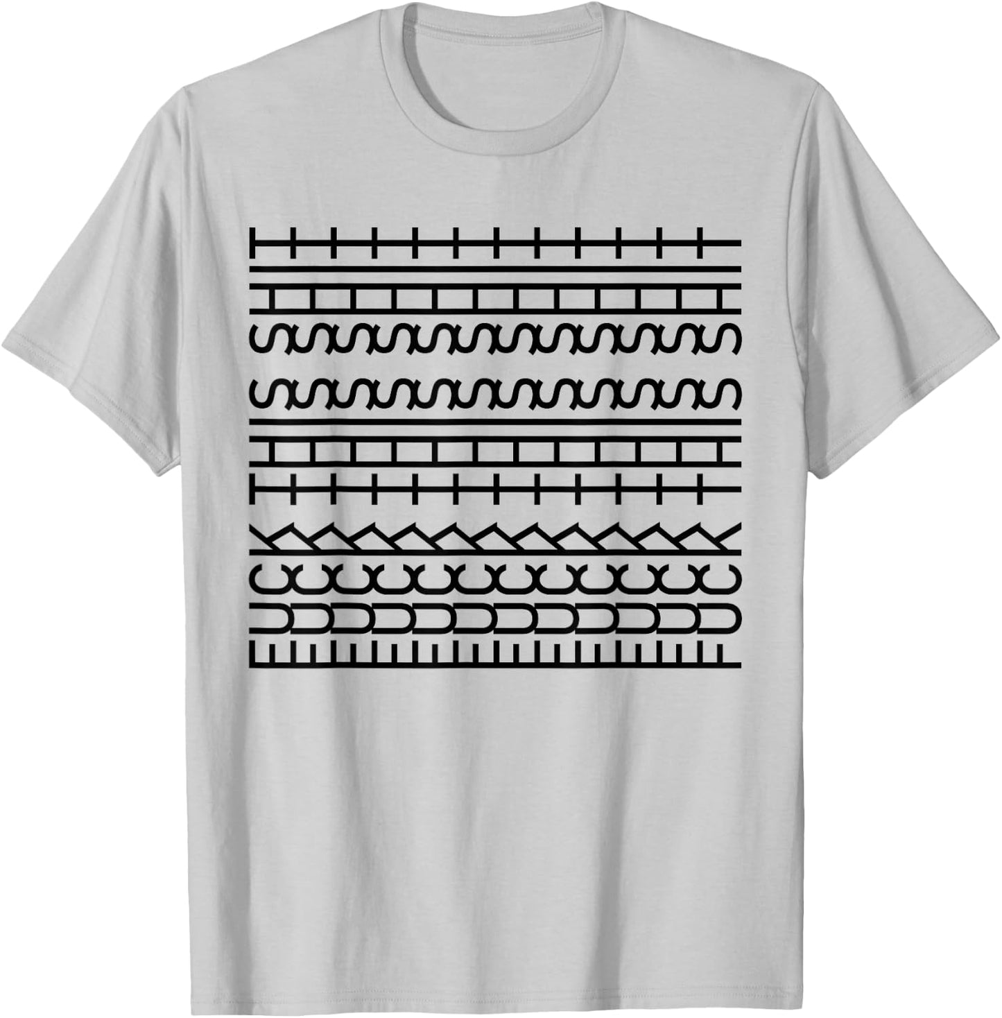 Funny Hidden Message T-Shirt - T-Shirt | Ash
