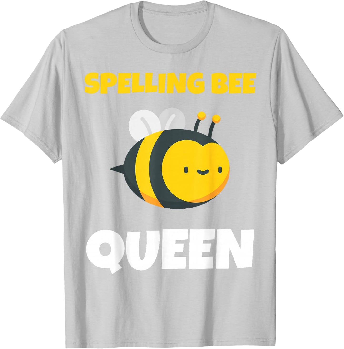 Spelling Bee Queen Kids Girls T-Shirt - T-Shirt | Ash