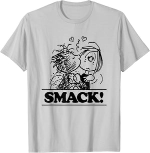 Erdnüsse - Pigpen Peppermint Patty Smack T-Shirt - T-Shirt | Ash