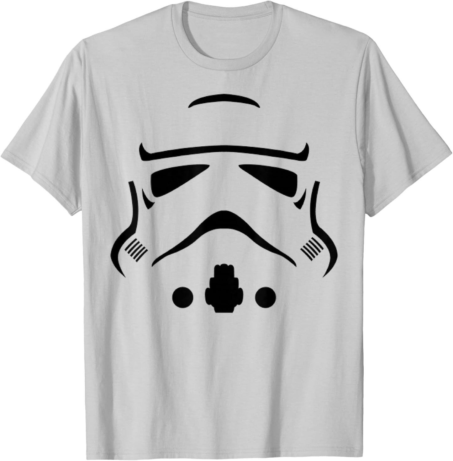 Star Wars Stormtrooper Big Face Costume Halloween T-Shirt - T-Shirt | Ash