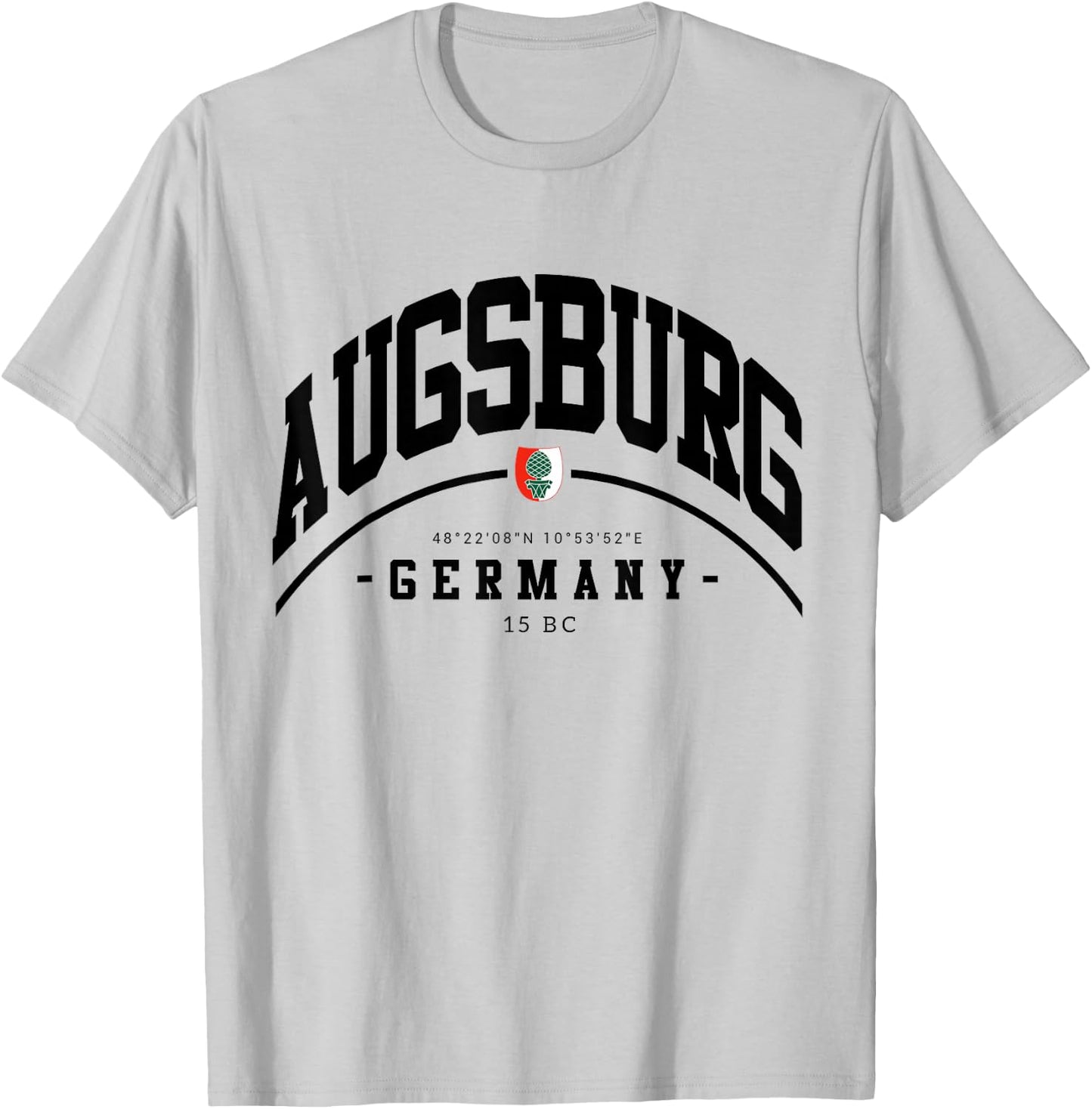 Augsburg Reise nach Augsburg Heimat Deutschland Augsburg T-Shirt - T-Shirt | Ash