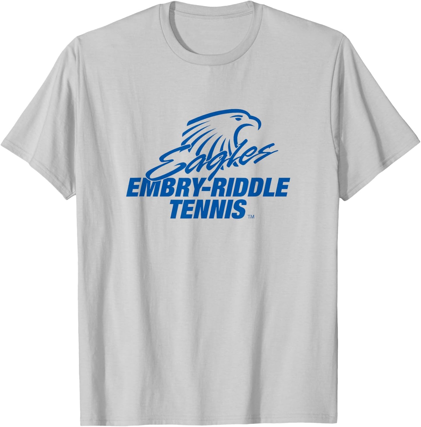 Embry-Riddle Aeronautical Eagles Tennis Sports Fan T-Shirt - T-Shirt | Ash
