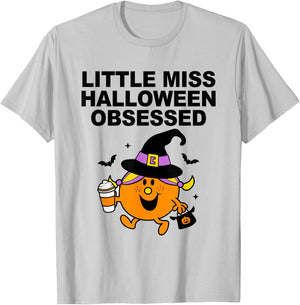 Little miss halloween obsessed Apparel T-Shirt - T-Shirt | Ash