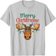 Christmas Moose Merry Christmoose Men Women T-Shirt - T-Shirt | Ash