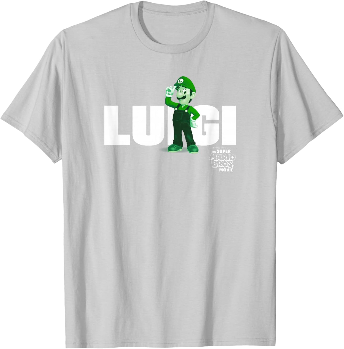 The Super Mario Bros. Movie Luigi Banner , Green T-Shirt - T-Shirt | Ash