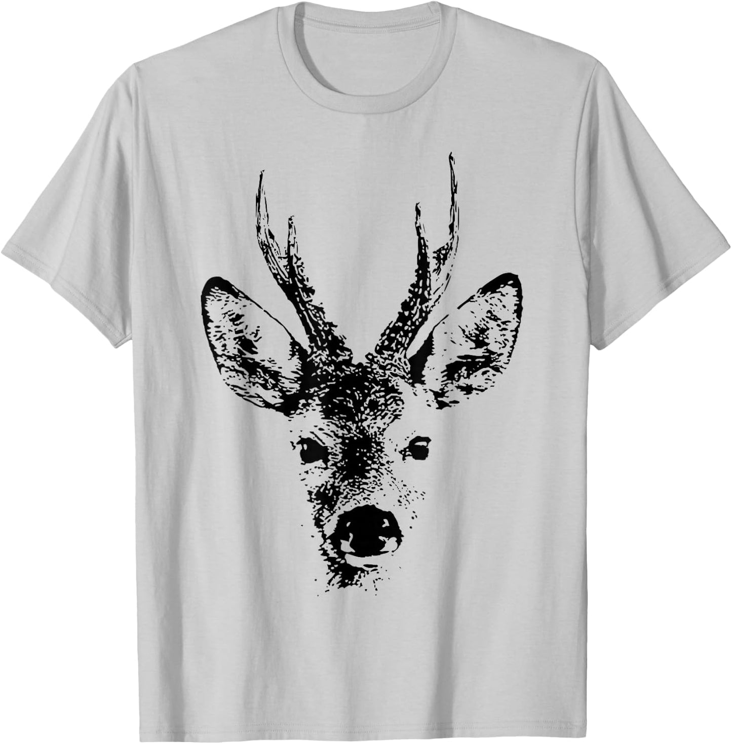 REH Rehbock Jagd T-Shirt - T-Shirt | Ash