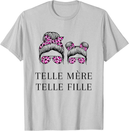 Telle mère Telle fille Maman Bonne fête des mères , white, S T-Shirt - T-Shirt | Ash