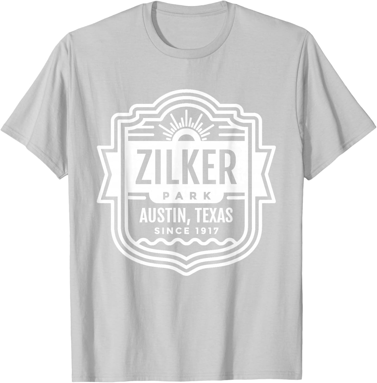Austin Shirt Texas Zilker Park T-Shirt - T-Shirt | Ash