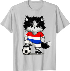 Dutch Flag Men Women Kids Netherlands T-Shirt - T-Shirt | Ash