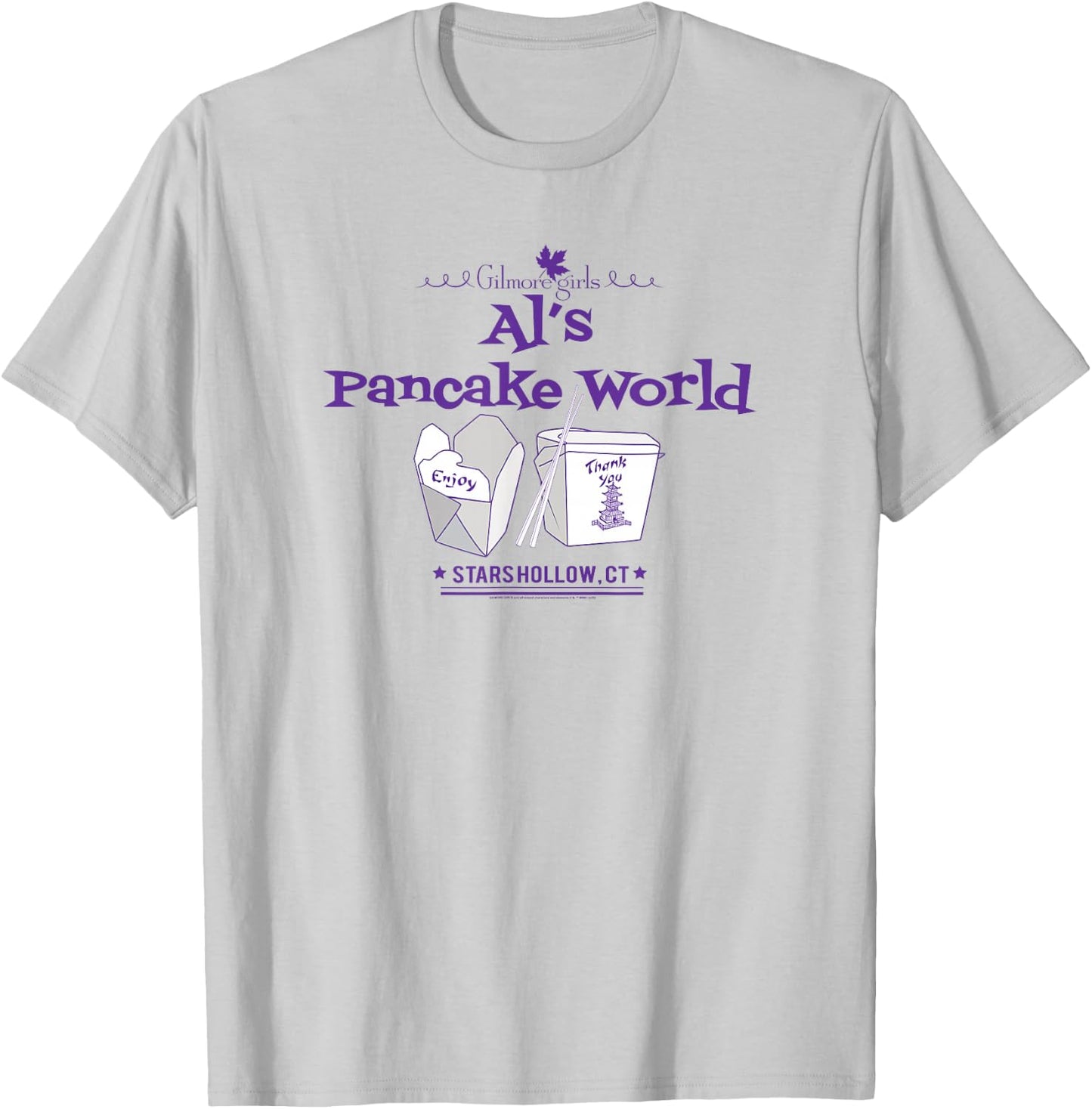 Gilmore Girls Al's Pancake World T-Shirt - T-Shirt | Ash