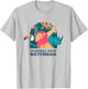 Okavango Delta, Botswana Safari National Park Animal T-Shirt - T-Shirt | Ash