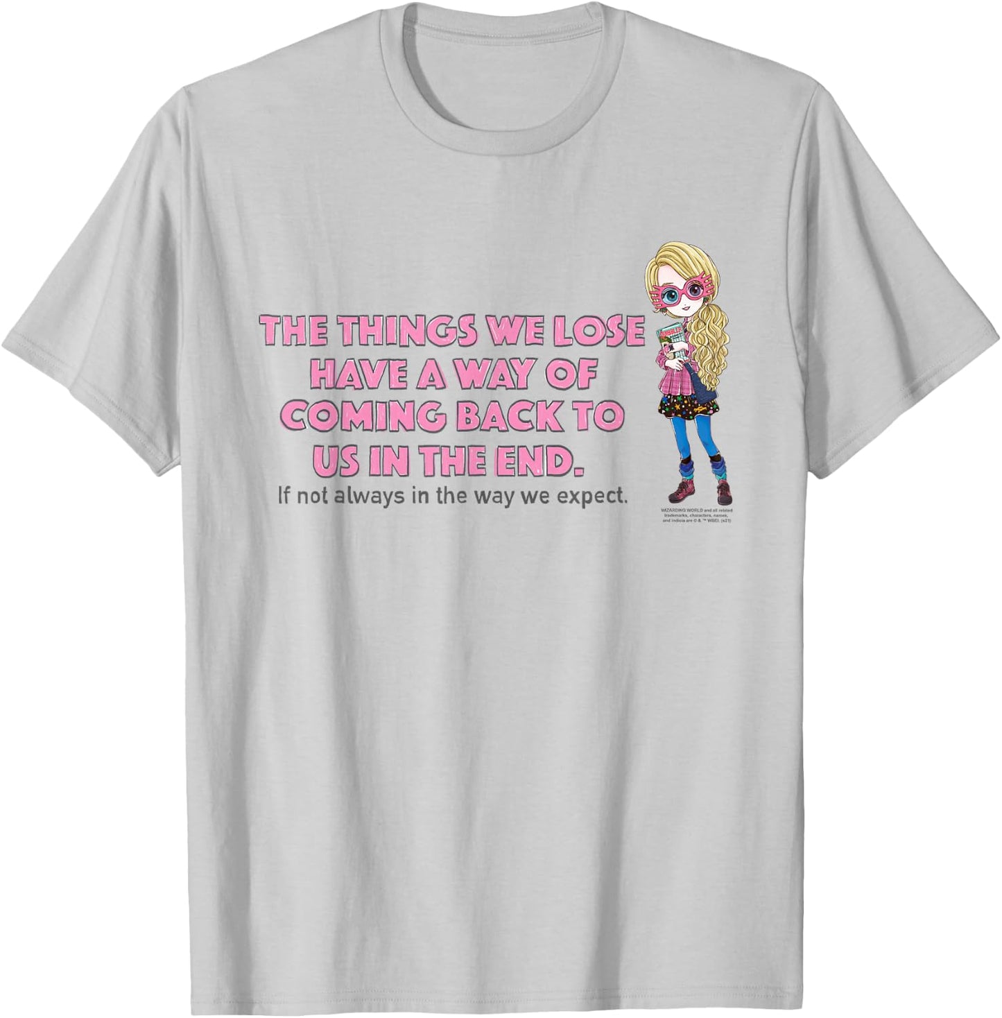 Harry Potter Luna Lovegood's Advice T-Shirt - T-Shirt | Ash