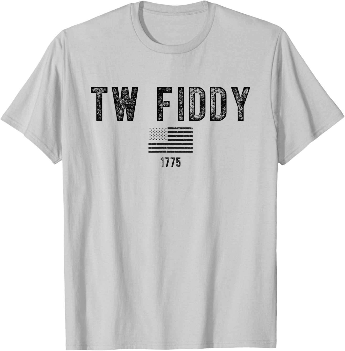Two Fiddy 2 Fiddy 250th Anniversary 4th of July Patriotic T-Shirt - T-Shirt | Ash