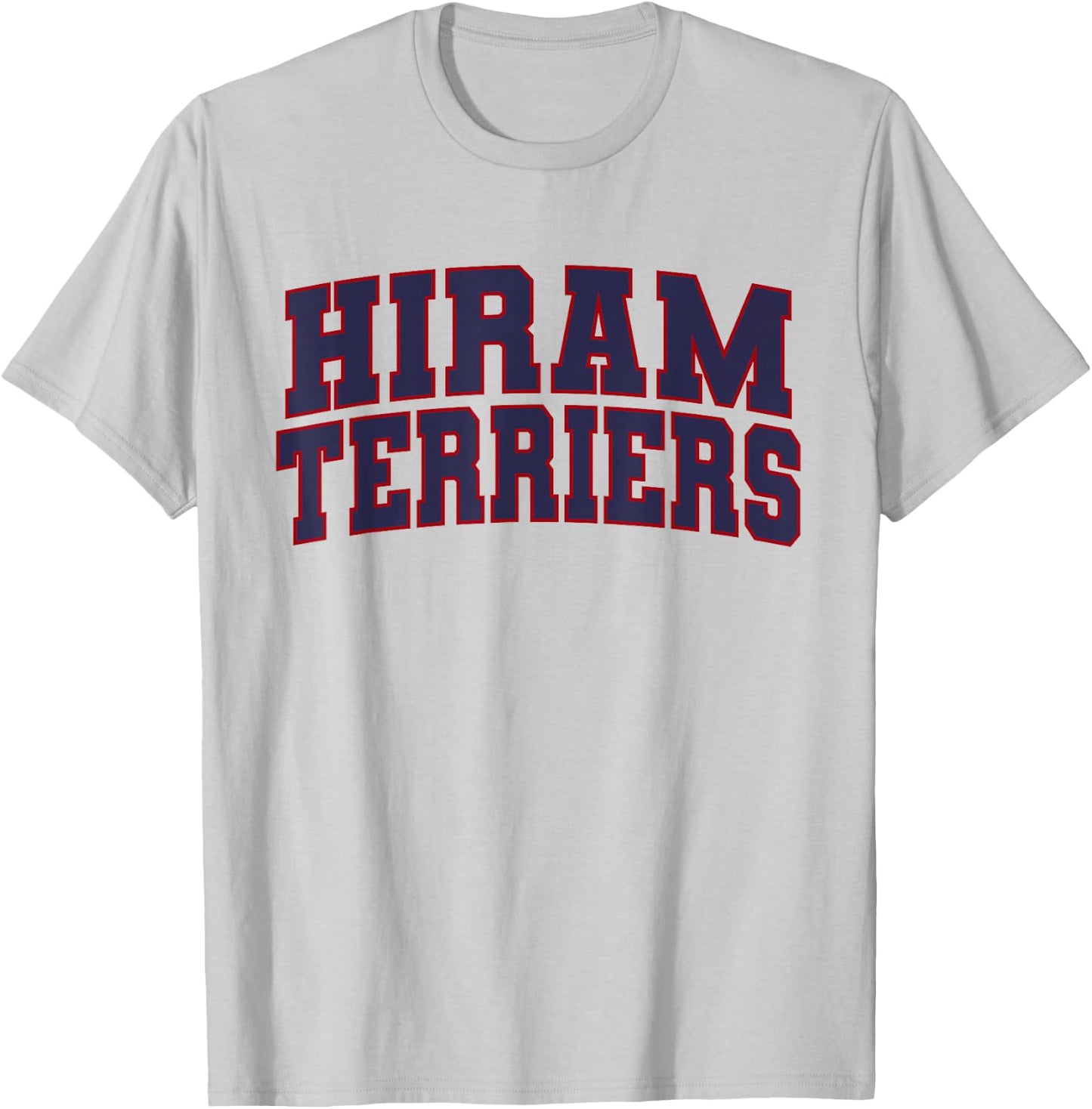 Hiram College Terriers Apparel Sports Fan T-Shirt - T-Shirt | Ash