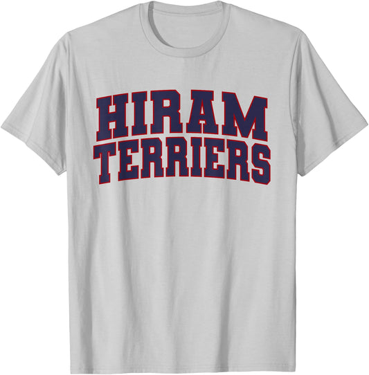 Hiram College Terriers Apparel Sports Fan T-Shirt - T-Shirt | Ash