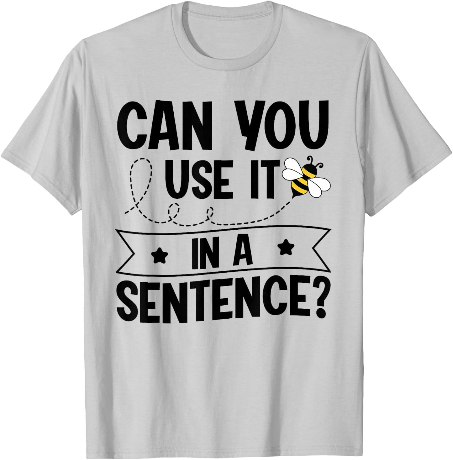 Spelling Bee School Design for a Spelling Bee champion T-Shirt - T-Shirt | Ash