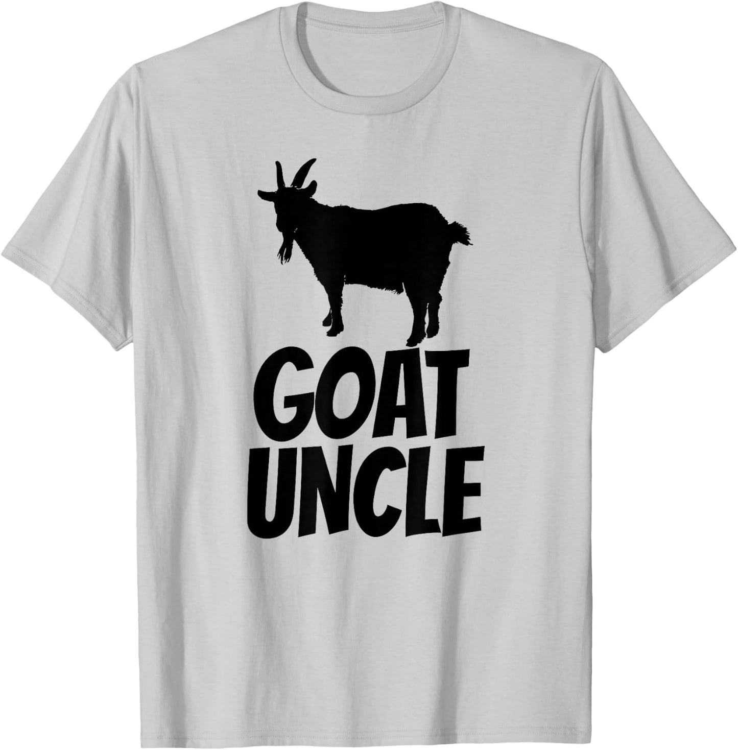 Goat Uncle - Goat Shirt Gift Goat Lovers T-Shirt - T-Shirt | Ash