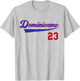 Dominicano Flag RD Dominikanische Republik Baseball Trikot T-Shirt - T-Shirt | Ash