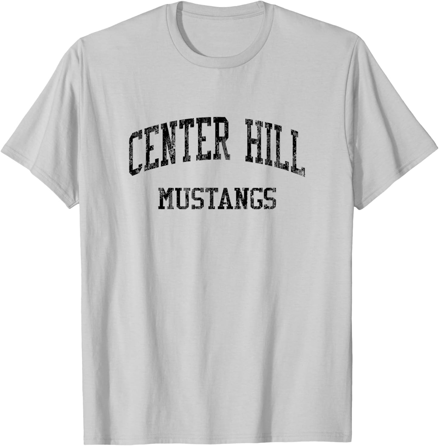Center Hill High School HS Olive Branch MS Vintage Sports T-Shirt - T-Shirt | Ash