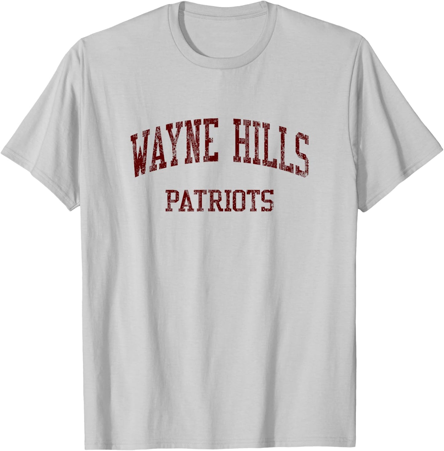 Wayne Hills High School HS Wayne NJ Vintage Sports T-Shirt - T-Shirt | Ash