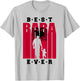 Men's Albania Baba with Baby 1st Father's Day Shqiptar Albanian Dad , White T-Shirt - T-Shirt | Ash