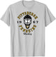 Pittsburgh Penguins Hockey Mask Gray Officially Licensed T-Shirt - T-Shirt | Ash