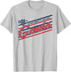 Saint Mary's Gaels Retro Performer White Officially Licensed T-Shirt - T-Shirt | Ash